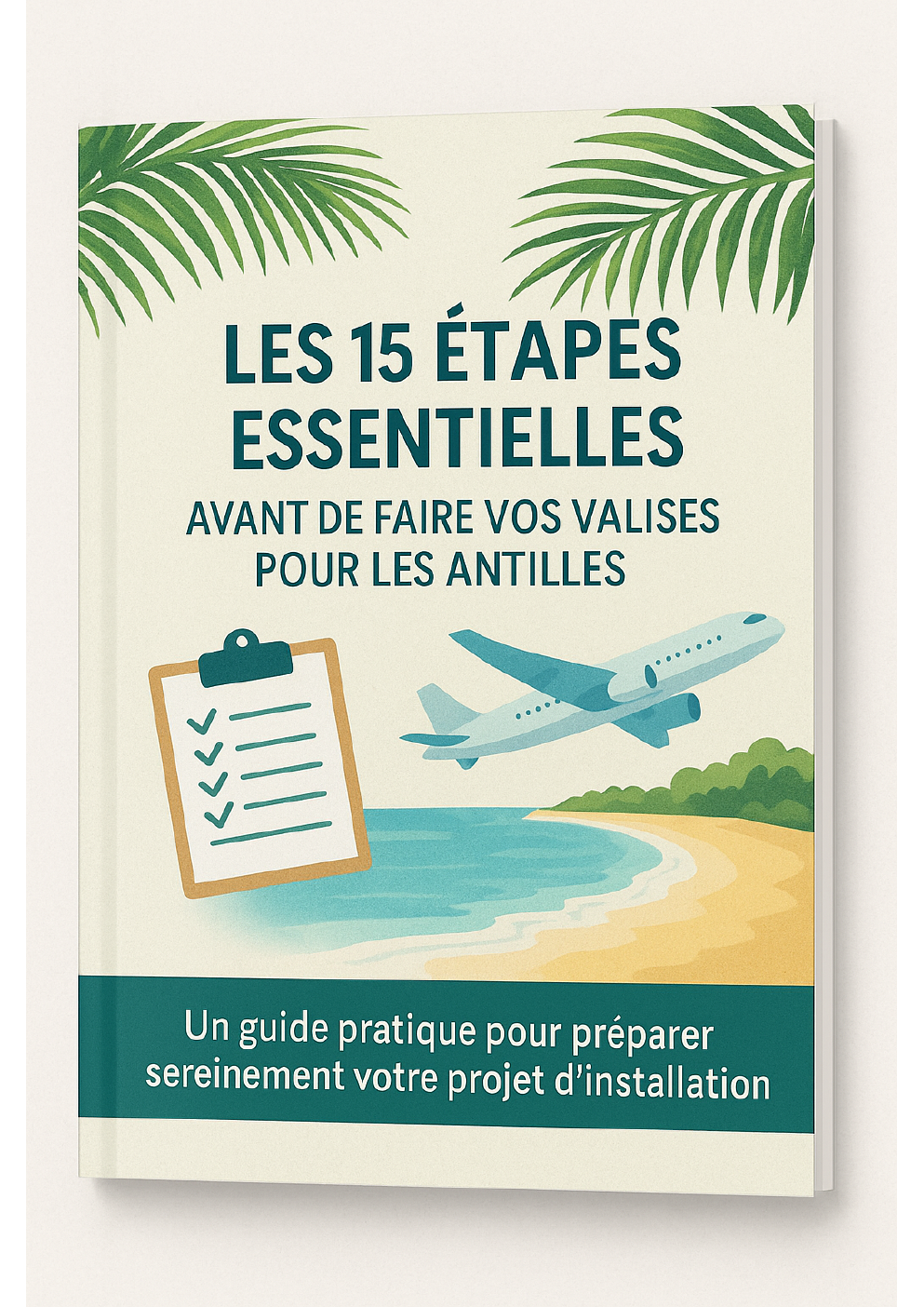 Guide gratuit Les 15 étapes essentielles avant de faire vos valises pour les Antilles